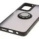 Bizon Case Hybrid Ring Motorola Moto G35 5G smoky with a black frame