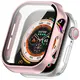 Bizon Case+Glass Watch Apple Watch 10 42mm light pink