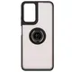 Bizon Case Hybrid Ring Motorola Moto G35 5G smoky with a black frame