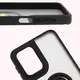 Bizon Case Hybrid Ring Motorola Moto G55 5G smoky with a black frame