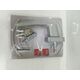 Olympia Olympia Fenstergriff με Schloss FGS 100, ασημί 6471771 4030152059867