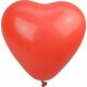 Μπαλόνια με καρδιά Arpex Red 100 τμχ 6881349 5907667222064