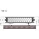 Stelrad GRZEJNIK TERMO TEKNIK K33/500X1600 / 2630W