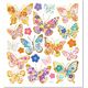 Dalprint DPCRAFT Αυτοκόλλητα Πεταλούδες 2, 21 τεμ. Dalprint 8128019 5907590000296