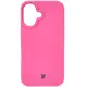 Bizon Soft Case Apple iPhone 16 fuchsia