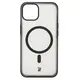 Bizon Case MatteO Apple iPhone 14 / Phone 13 transparent with black frame
