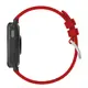 Bizon Strap Watch Silicone Pro Garmin Vivoactive 5 red