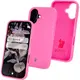 Bizon Soft Case Apple iPhone 16 fuchsia