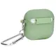 Bizon Case Headphone Silicone Apple AirPods 4 light green