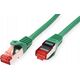 Roline ROLINE - Patch- Cable - RJ- 45 (M) έως RJ- 45 (M) - 1,5 m - SFTP, PiMF - CAT 6 - χωρίς αλογόνο, διαμορφωμένο, στριμωγμένο - πράσινο (21.15.2634) 5272551 7611990135233