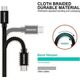Καλώδιο Swissten Universalus Swissten USB-C 3.1 Καλώδιο USB, 1,2 m, juodos spalvos 5607972 8595217455962