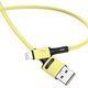 Kabel USB Usams USB-A - Lightning 1 m Żółty (69868-uniw)