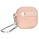 Bizon Case Headphone Silicone Apple AirPods 4 light pink