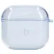 Bizon Case Headphone Clear Apple AirPods 4 clear-blue