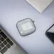 Bizon Case Headphone Clear Apple AirPods 4 clear-blue