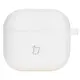 Bizon Case Headphone Silicone Apple AirPods 4 white