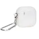 Bizon Case Headphone Silicone Apple AirPods 4 white