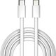 Kabel USB OEM USB-C - USB-C 1 m Biały