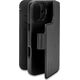 Decoded Decoded Leather Detachable Wallet - skórzana obudowa ochronna do iPhone 16 Plus kompatybilna z MagSafe (black)