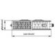 Kermi Grzejnik Therm X2 Profil-V 22 600x1100mm lewy FTV220601101L1K