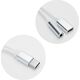 Adapter USB USB-C - Jack 3.5mm + USB-C Biały  (3923)