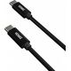 Kabel USB Yenkee USB-C - USB-C 2 m Czarny (35055947)