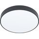 Lampa sufitowa EGLO Eglo Zubieta-A 98894 plafon lampa sufitowa 1x18W LED czarny/biały