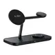 Tech-Protect QI15W-A45 3in1 Magnetic MagSafe Wireless Charger Black