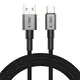 Tech-Protect Ultraboost DNA USB-A / USB-C Cable 15W/3A 200cm Iron Grey