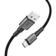 Tech-Protect Ultraboost DNA USB-A / USB-C Cable 15W/3A 200cm Iron Grey