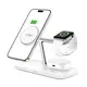Tech-Protect QI15W-A45 3in1 Magnetic MagSafe Wireless Charger White