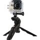 Hurtel Uchwyt z mini statywem do kamer sportowych GoPro SJCAM czarny uniwersalny