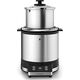 WMF Kuchenka do gotowania ryżu WMF mini (220 W, z pudełkiem na lunch, parowcem, oszczędzająca miejsce, wewnętrzna doniczka z pokrywką na wynos (1,0 l)) cromargan mat