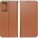 OEM Kabura SMART PRO Book skórzana do XIAOMI Redmi 13C / POCO C65 brązowy