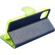 Kabura Fancy Book do SAMSUNG Galaxy J5 2016 granatowy / limonka
