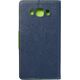 Kabura Fancy Book do SAMSUNG Galaxy J5 2016 granatowy / limonka
