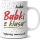 KUKARTKA Kubek Premium Babka z klas± (najlepszy nauczyciel)