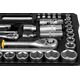 Zestaw narzędzi JCB JCB ZESTAW KLUCZY 108el. 1/2" 1/4"