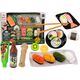 LeanToys Zestaw Do Sushi Akcesoria Krewetki Dla Dzieci Zabawkowy 22 ele.