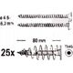 Fischer fischer insulation anchor FID II Plus 80mm (white, 25 pieces)