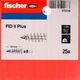 Fischer fischer insulation anchor FID II Plus 80mm (white, 25 pieces)