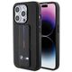 Original Case APPLE IPHONE 15 PRO MAX BMW Hardcase Grip Stand Smooth & Perforated (BMHCP15XGSPPRK) black 3666339204594