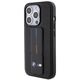 Original Case APPLE IPHONE 15 PRO MAX BMW Hardcase Grip Stand Smooth & Perforated (BMHCP15XGSPPRK) black 3666339204594