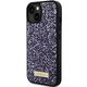 Guess GUHCP15SPFGSBSP Apple iPhone 15 hardcase Rhinestone Metal Logo light pink