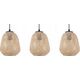 Lampa wisząca EGLO Eglo Dembleby 43262 lampa wisząca zwis 3x40W E27 drewno