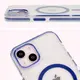 Bizon Case Marco Apple iPhone 14 / Apple iPhone 13 clear with blue frame