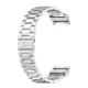 Bizon Strap Watch Aura Samsung Galaxy Watch FE/7/6/6 Classic/5/5 Pro/4/4 Classic silver