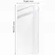 BIZON Clear 3x screen glass + camera glass Xiaomi Redmi 13 4G