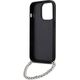 Karl Lagerfeld Etui Karl Lagerfeld KLHCP14XSACKLHPK Apple iPhone 14 Pro Max czarny/black hardcase Saffiano Monogram Chain