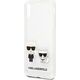 Karl Lagerfeld Karl Lagerfeld KLHCPXCKTR iPhone X/Xs hardcase Transparent Karl & Choupette